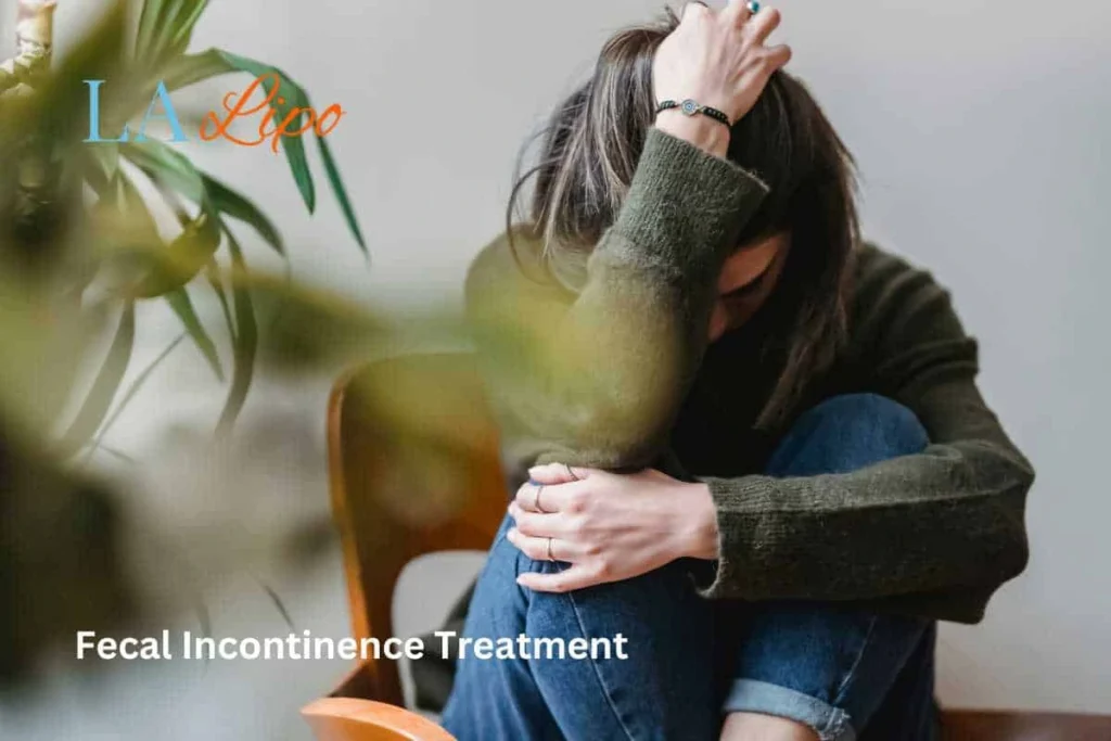 woman worried about fecal incontinence diet Mortlake