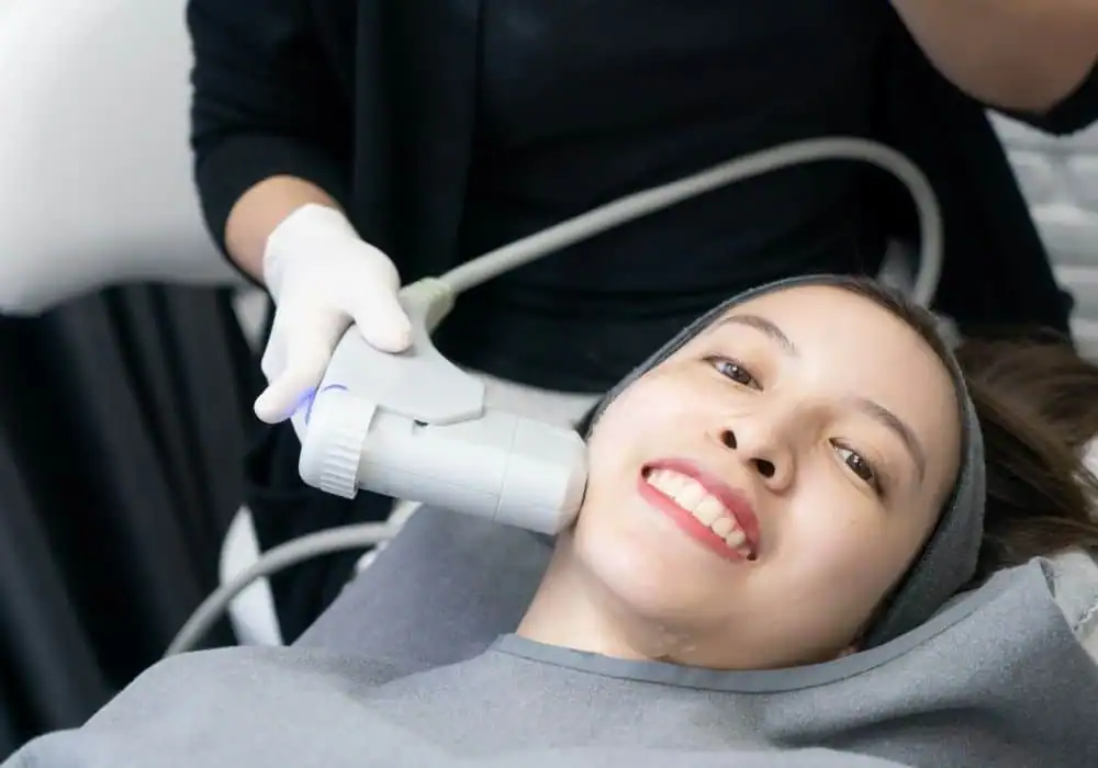 HIFU treatment Mortlake in progress