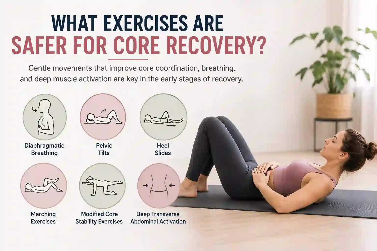 What Exercises Are Safer for Core Recovery Mortlake