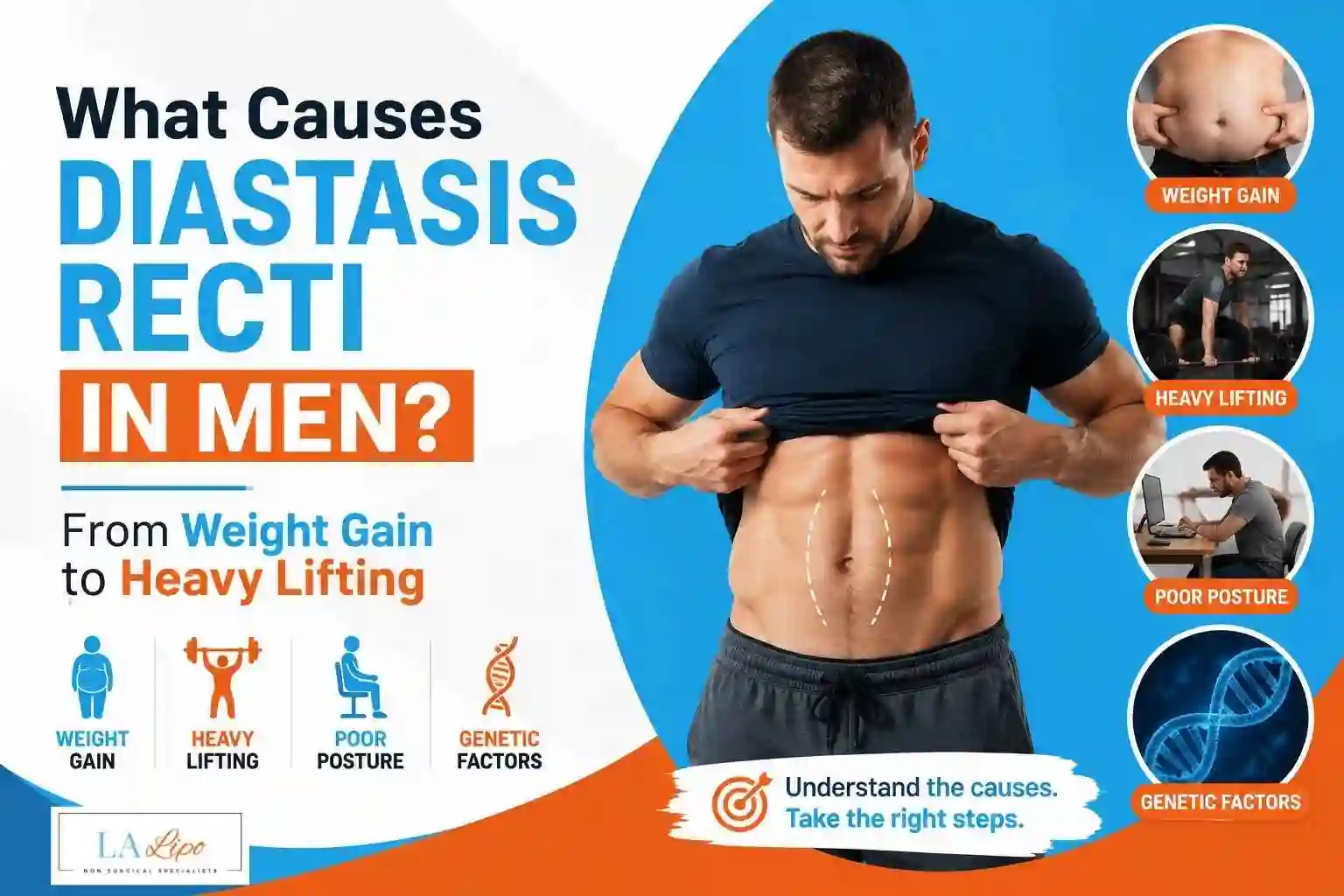 What Causes Diastasis Recti in Men? From Weight Gain to Heavy Lifting Mortlake